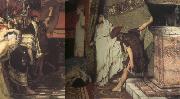 Alma-Tadema, Sir Lawrence A Roman Emperor AD 41 (mk23) oil